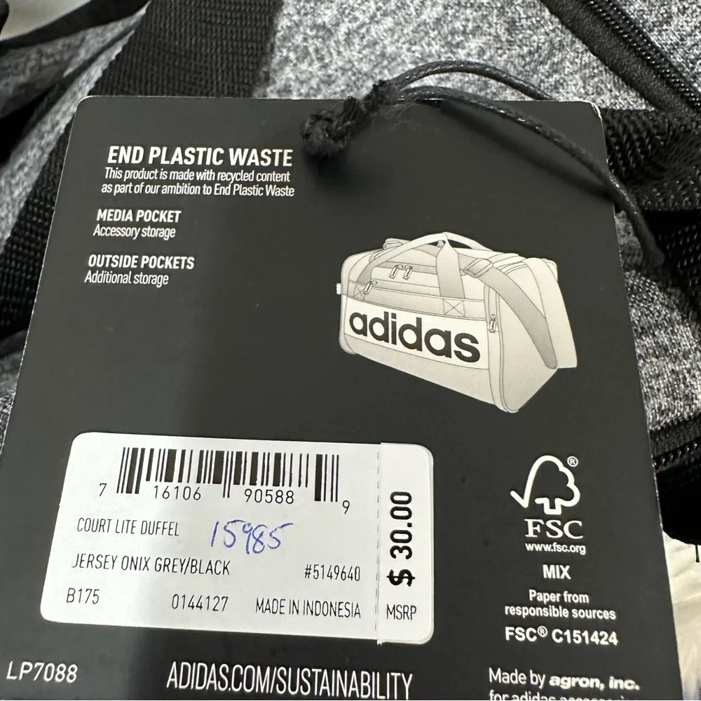 Adidas Duffle Bag